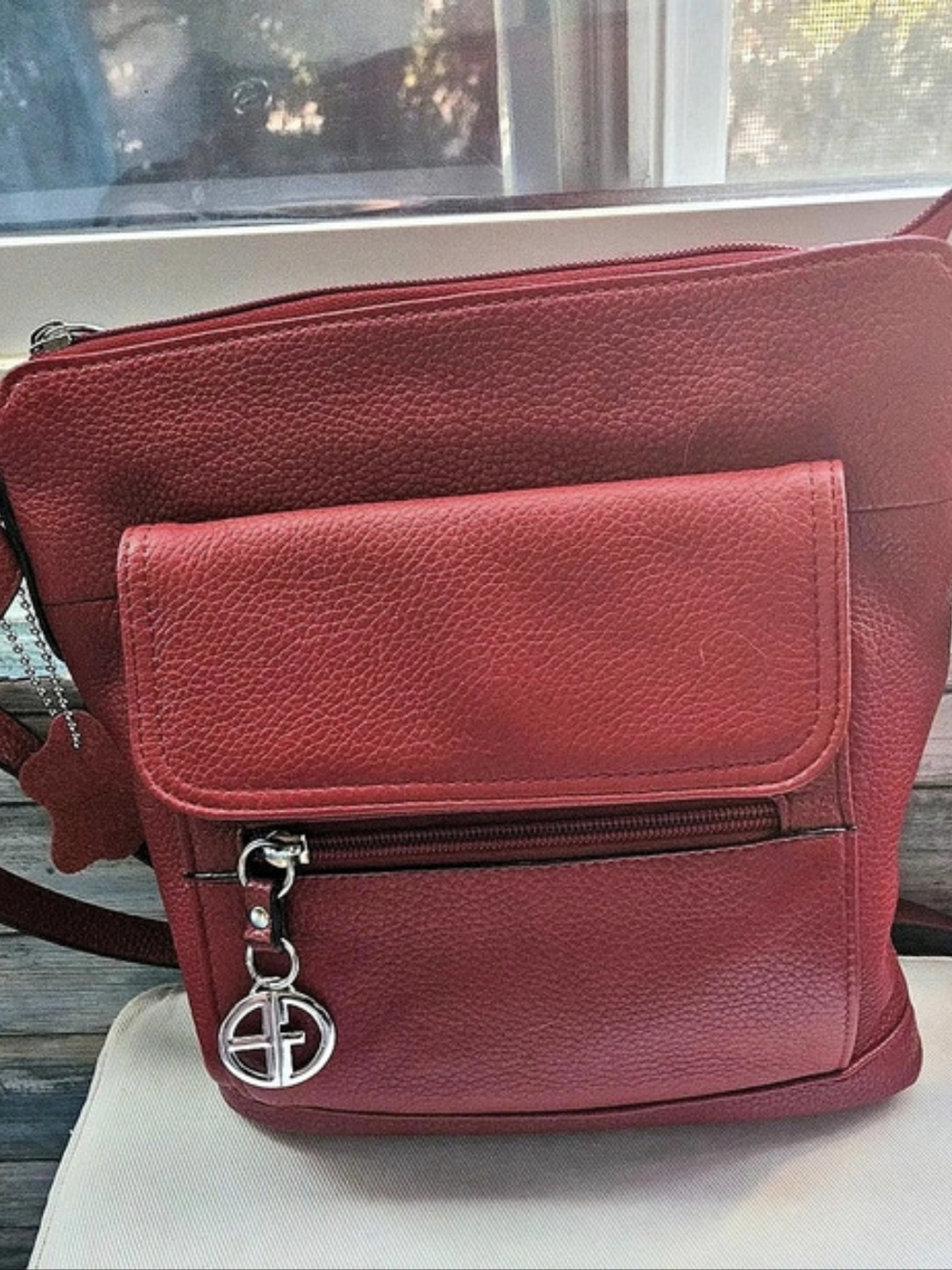 GIANI BERNINI Red Crossbody Bag